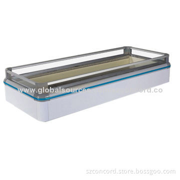Open Air Built-in Island Freezer, Used for Ice Cream/Frozen Food/Sea Product